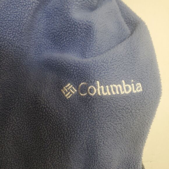 Columbia 1/4 Zip Micro Fleece Pullover Sweater Women's L Color block Long Sleeve - Picture 6 of 12